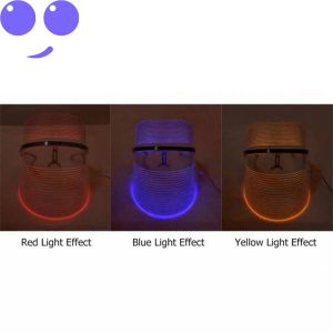 ماسک صورت نور درمانی با نور LED میکروجریان