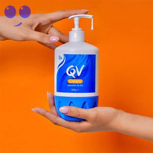 کرم مرطوب کننده پوست خشک کیو وی | پمپی ا QV Cream Replenishes Dry Skin