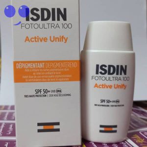 ضد آفتاب ضد لک فلوئید اکتیو یونیفای بی رنگ ایزدین +SPF50