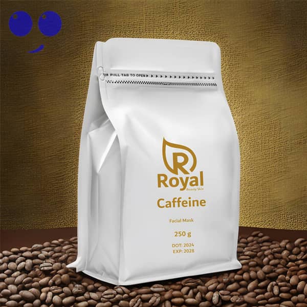 ماسک لاتکسی کافئین رویال مناسب برای دور چشم 4 ماسک لاتکسی کافئین رویال مناسب برای دور چشم
