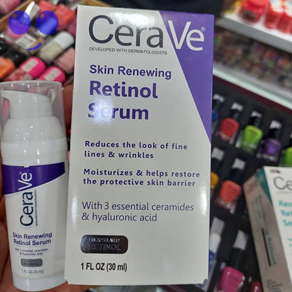 سرم رتینول ضد چروک سراوی Cerave حجم 30 میل 4 سرم رتینول ضد چروک سراوی CeraVe حجم 30 میل