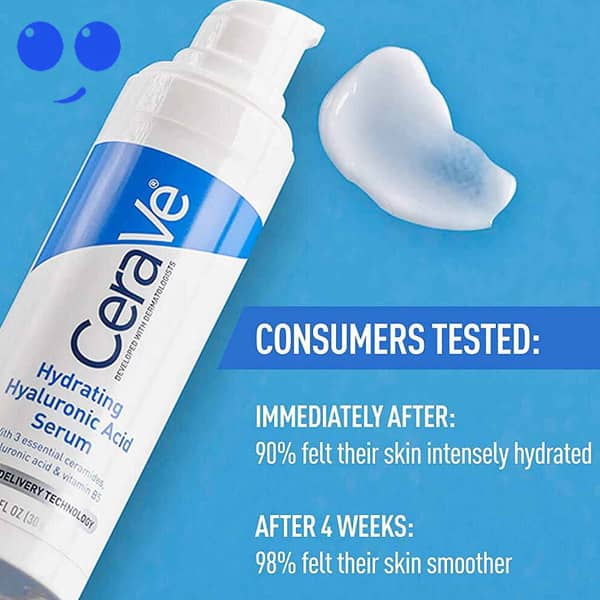 سرم آبرسان هیالورونیک اسید سراوی Cerave حجم 30 میل 5 سرم آبرسان هیالورونیک اسید سراوی CeraVe حجم 30 میل