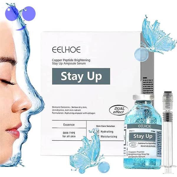 سرم آمپول روشن کننده پپتاید Stay Up برند Eelhoe 5 سرم آمپول روشن کننده پپتاید Stay Up برند EELHOE