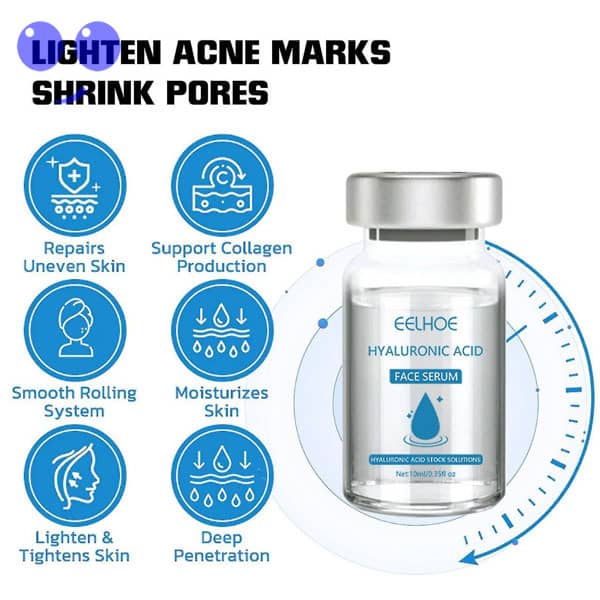 سرم صورت هیالورونیک اسید Eelhoe حجم 10 میل 6 سرم صورت هیالورونیک اسید EELHOE حجم 10 میل