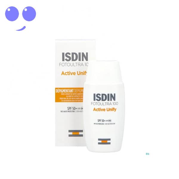ضد آفتاب ضد لک فلوئید اکتیو یونیفای بی رنگ ایزدین +SPF50