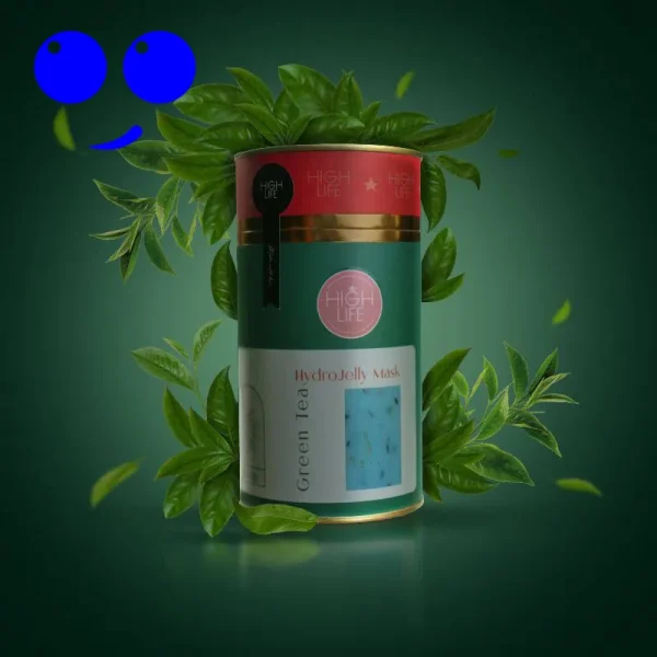 ماسک هیدروژلی چای سبز هایلایف 300 گرم 4 ماسک هیدروژلی چای سبز هایلایف 300 گرم