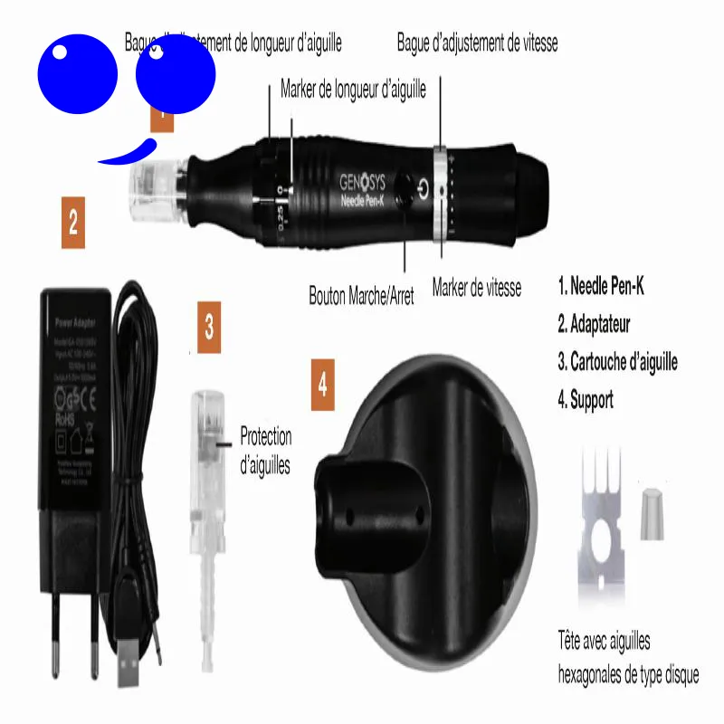 قلم میکرونیدلینگ ژنوسیس 4 قلم میکرونیدلینگ ژنوسیس