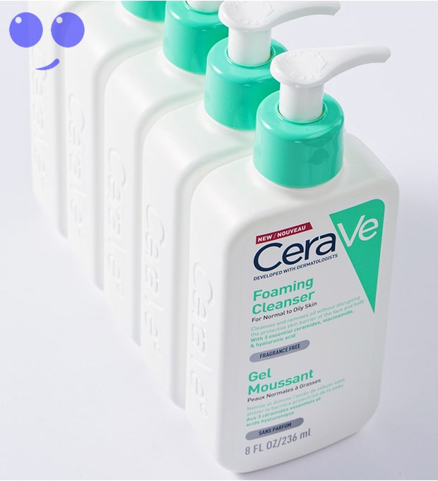 فوم شستشوی صورت سراوی Cerave حجم 473 میل ( مخصوص پوست های چرب و نرمال) 7 فوم شستشوی صورت سراوی Cerave حجم 473 میل ( مخصوص پوست های چرب و نرمال)