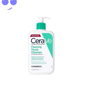 فوم شستشوی صورت سراوی Cerave حجم 473 میل ( مخصوص پوست های چرب و نرمال)