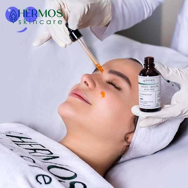 سرم اسید لایه بردار هرموس حجم 50Ml 4 سرم اسید لایه بردار هرموس حجم 50ml