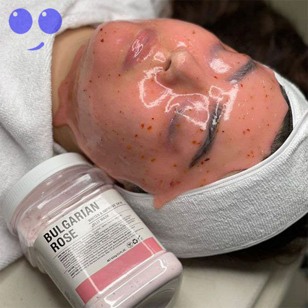 ماسک پودری هیدروژلی گل رز بلغاری دکتر مینایر 650 گرم 5 ماسک پودری هیدروژلی گل رز بلغاری دکتر مینایر 650 گرم